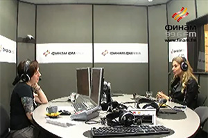 Кристина Колганова на радио Финам ФМ